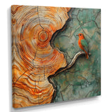 Woodpecker With Wood Slide Harmony - Woodpecker Bird Wall Decor