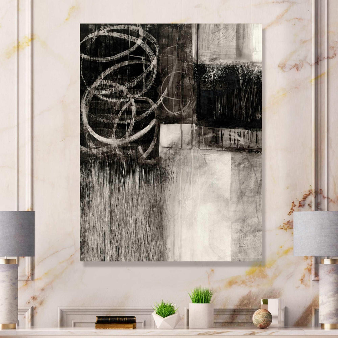A Geometric Day I Canvas Canvas