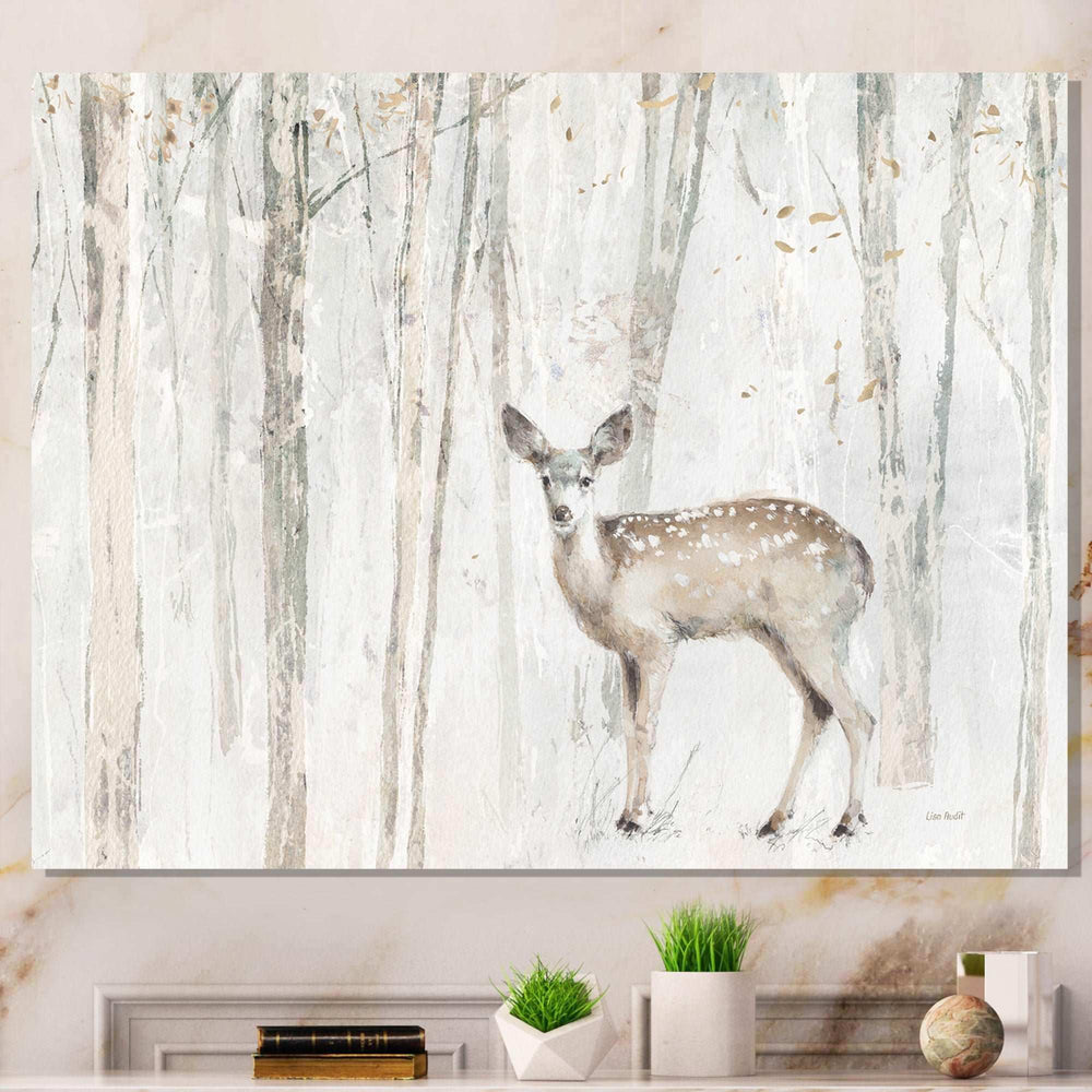 A Woodland Walk into the Forest I Canvas Canvas