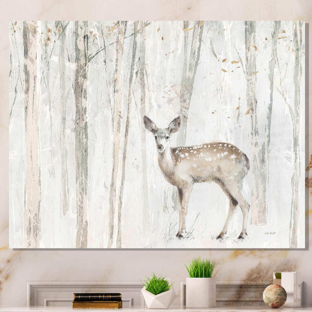 A Woodland Walk into the Forest I Canvas Canvas