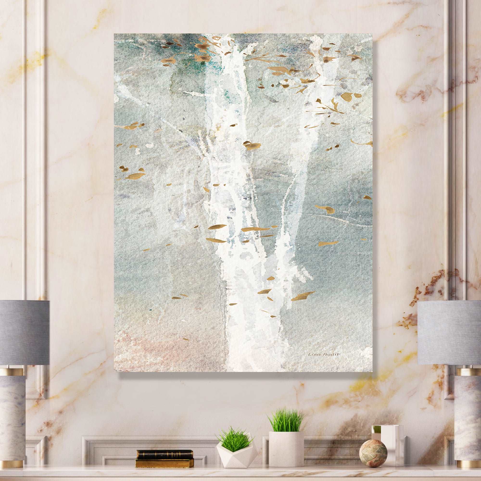 A Woodland Walk into the Forest IV Canvas Canvas