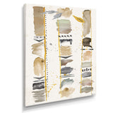 Abstract Gold Birch Trees I