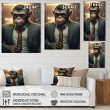 Mafia Monkey - Monkey Home Decor Art