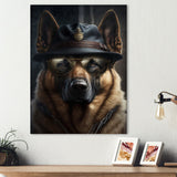 Mafia German Shepard - Dog Wall Art Prints