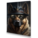 Mafia German Shepard - Dog Wall Art Prints