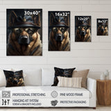 Mafia German Shepard - Dog Wall Art Prints