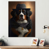 Mafia Bernese Mountain Dog - Dog Wall Art Prints