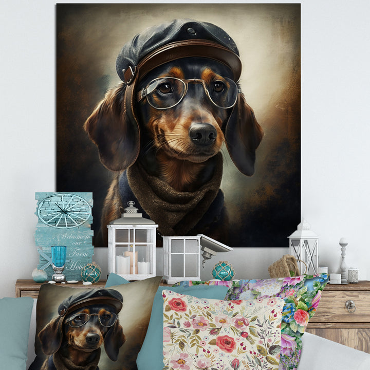 Dog Portrait - Brown Dog Wall Art