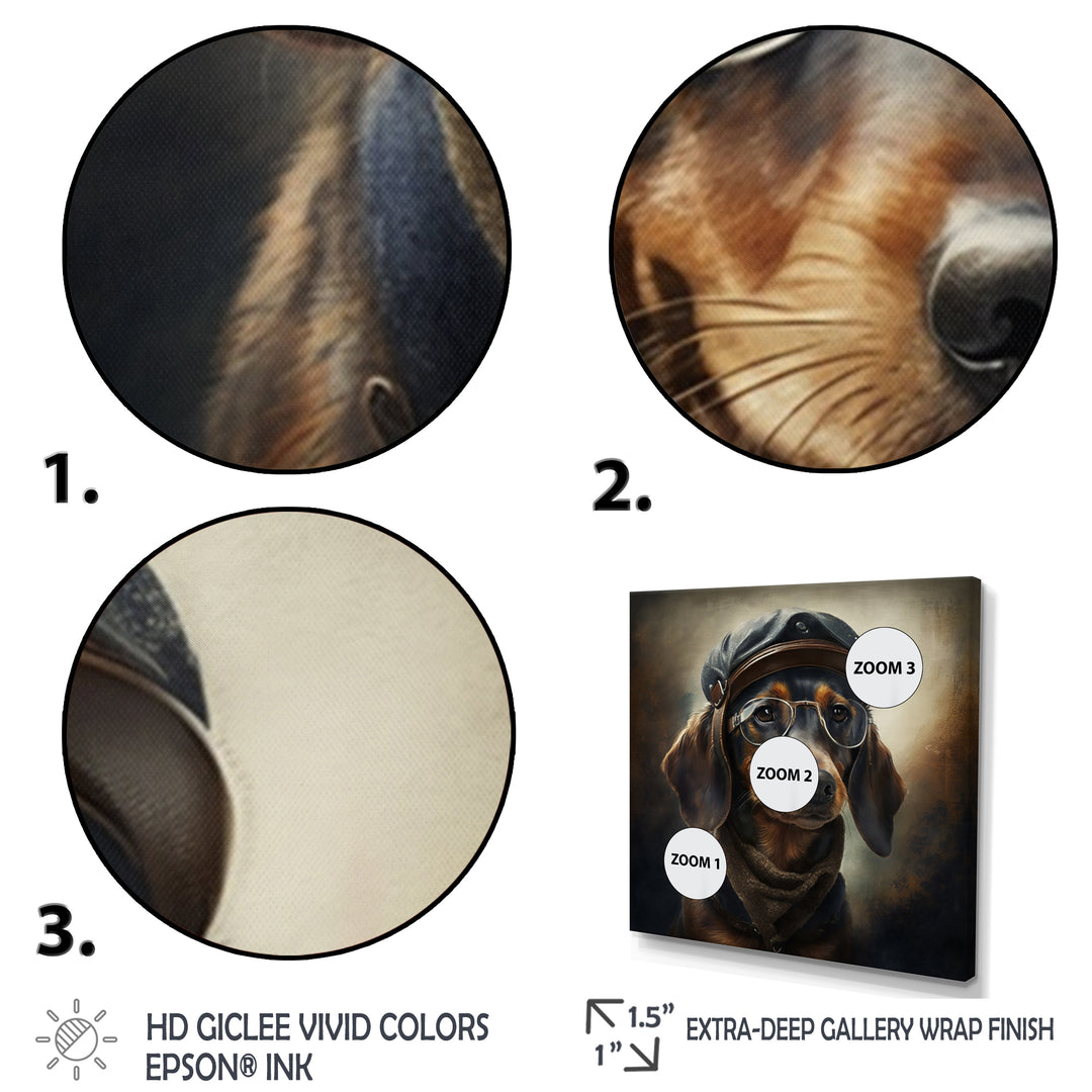 Dog Portrait - Brown Dog Wall Art