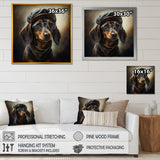 Dog Portrait - Brown Dog Wall Art