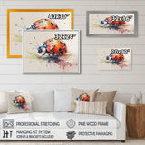 Ladybug On A Leaf Watercolor - Ladybug Living Room Wall Art