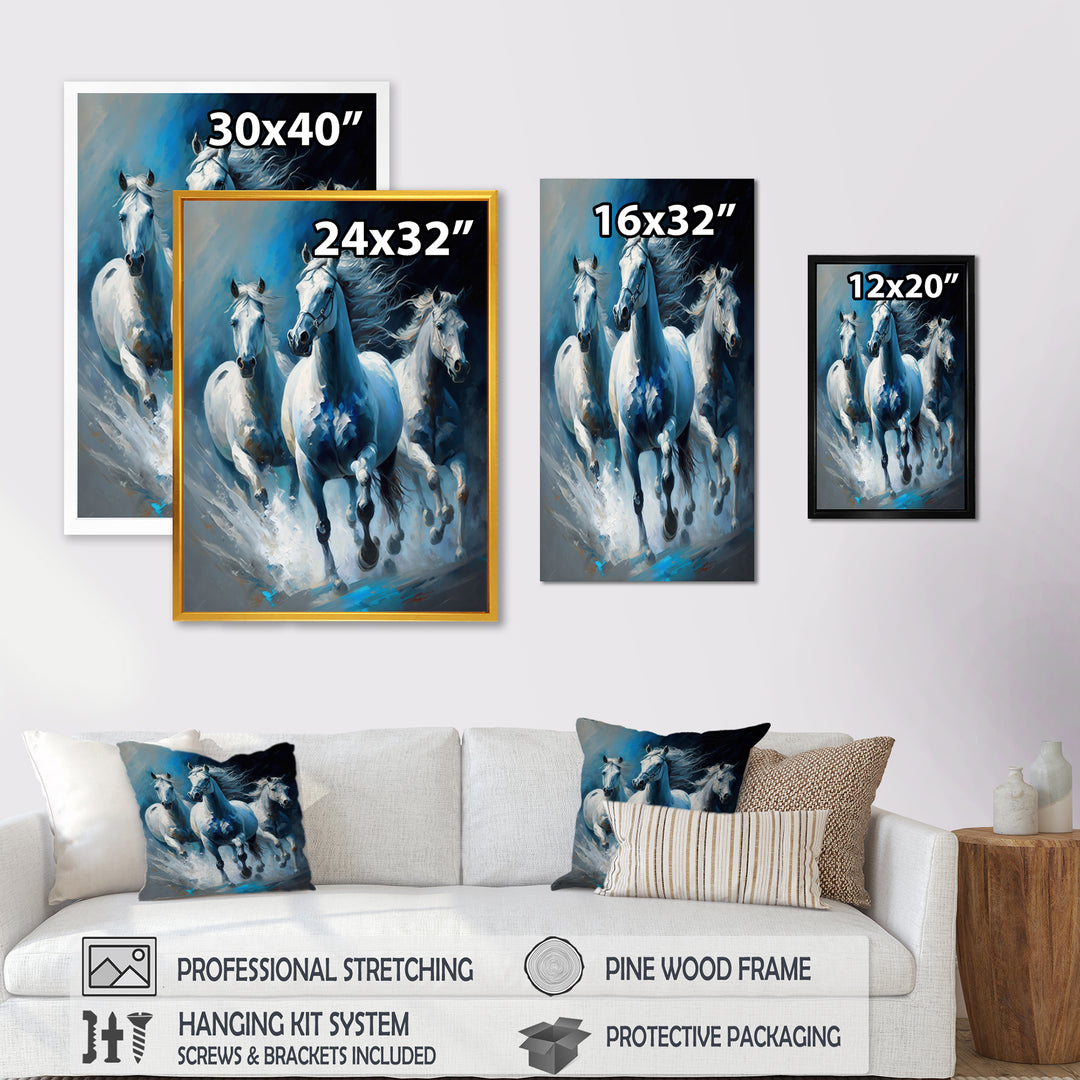 Three Horses Running - Horse Wall Decor