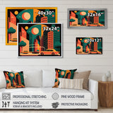 Futuristic Cityscape I - Car/Van Canvas Wall Art
