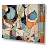 Pastel Color Boho Artwork II - Abstract Canvas Wall Art