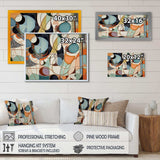 Pastel Color Boho Artwork II - Abstract Canvas Wall Art