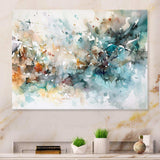 Vibrant Paint Eruption V - Abstract Canvas Wall Art