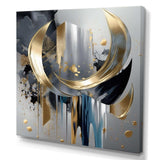 Abstract Shapes And Lines I - Abstract Canvas Wall Art