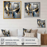 Abstract Shapes And Lines I - Abstract Canvas Wall Art