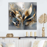 Abstract Shapes And Lines IV - Abstract Canvas Wall Art