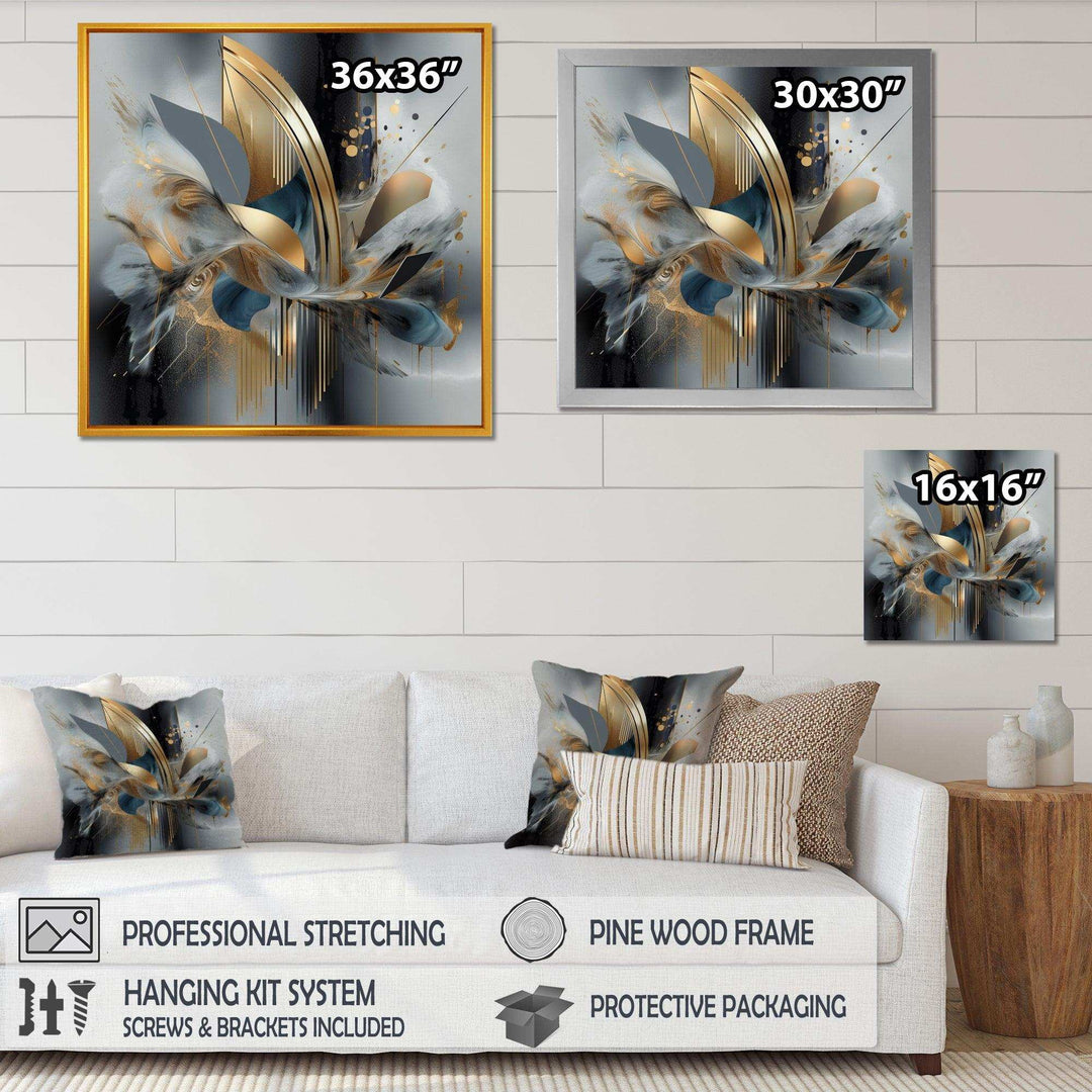 Idesignart soft colors marble abstract ii abstract canvas wall art