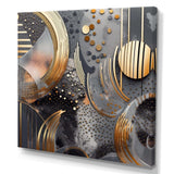 Soft Colors Marble Abstract III - Abstract Canvas Wall Art