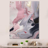 Solid Marble Paint Artwork II - Abstract Canvas Wall Art