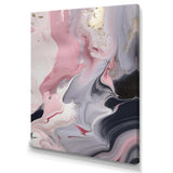 Solid Marble Paint Artwork II - Abstract Canvas Wall Art