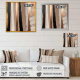 Brown And Black Beyond Boundaries IV - Abstract Canvas Wall Art