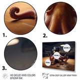 Mobster Octopus With Hat - Octopus Wall Decor