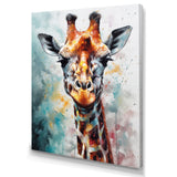Abstract Giraffe Portrait - Giraffe Home Decor Art