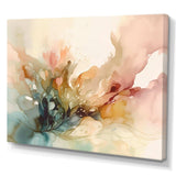 Delicate Floral Impressions II - Floral Canvas Wall Art