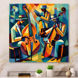 Jazz Performance On Stage II - Music Canvas Wall Art