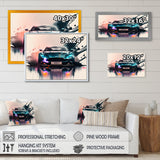 Unleashing The Speed Of Cars I - Cars Luxury Canvas Wall Art