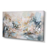 Delicate Brushstrokes Abstract Painting IV - Abstract Canvas Wall Art