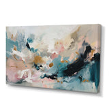 Delicate Brushstrokes Abstract Painting V - Abstract Canvas Wall Art