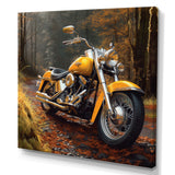 Trailblazing Motorcycle Adventure - Motorcycle Canvas Wall Art