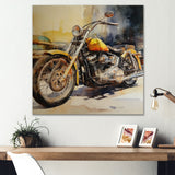 Motorcycle Freedom On Two Wheels - Motorcycle Canvas Wall Art