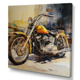 Motorcycle Freedom On Two Wheels - Motorcycle Canvas Wall Art