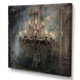 Grand Chandelier Showcase II - Fashion Canvas Wall Art