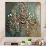 Grand Chandelier Showcase III - Fashion Canvas Wall Art