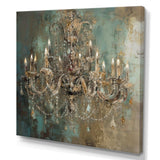 Grand Chandelier Showcase III - Fashion Canvas Wall Art