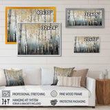 Birch Tree Dense Forest V - Landscapes Canvas Wall Art