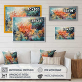 Vibrant Coral Reef I - Landscapes Canvas Wall Art