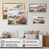 Golden Whispers Of Japon II - Landscapes Canvas Wall Art