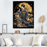 Elegant Japanese Woman VI - Fashion Canvas Wall Art