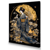 Elegant Japanese Woman VI - Fashion Canvas Wall Art