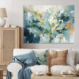 Blue Botanical Garden III - Abstract Canvas Wall Art