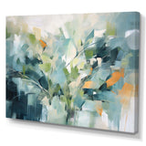 Blue Botanical Garden III - Abstract Canvas Wall Art