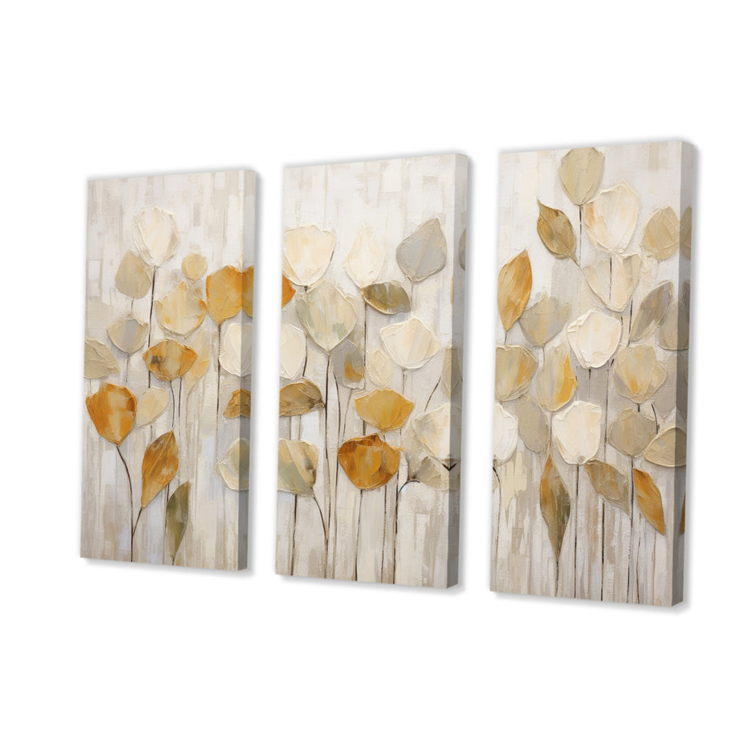 Beige Botanical Impressions II - Multi-Panels
