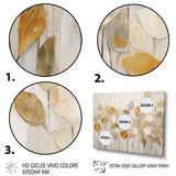 Beige Botanical Impressions II - Multi-Panels